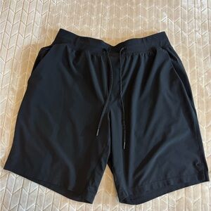 Lululemon Men’s Size XL T.H.E. Linerless 9” Shorts Black M7AJBS Active Workout